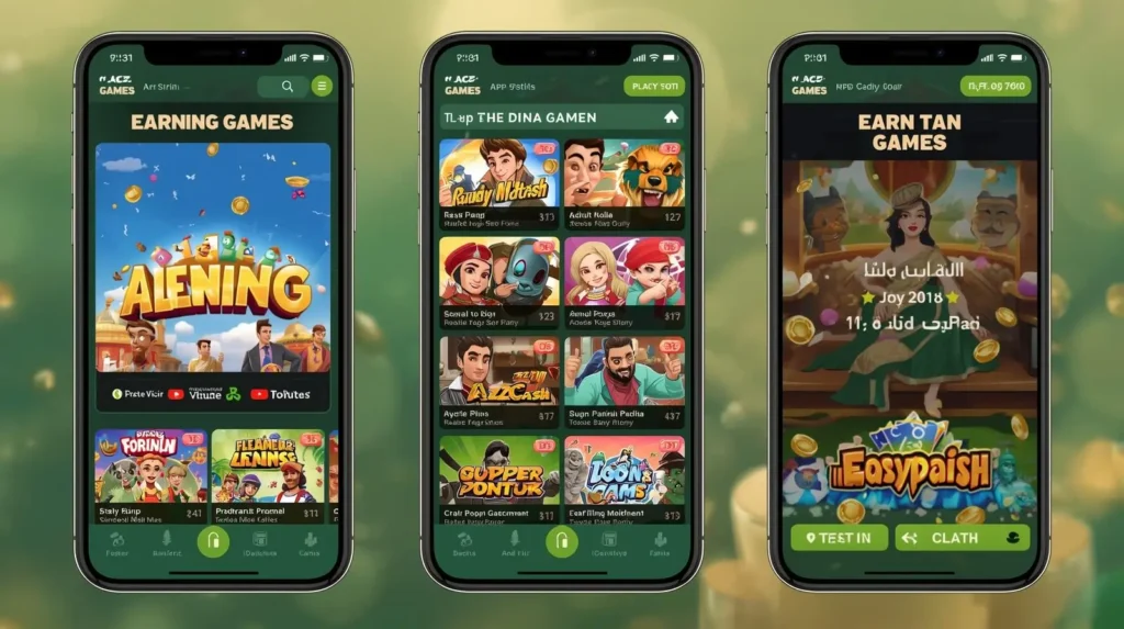 Salam Bet game app showing casino games slots cricket betting with Pakistani rupees