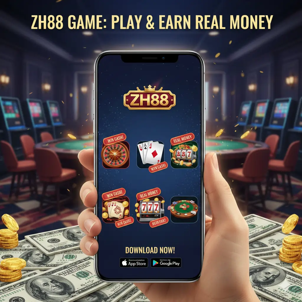 ZH88 Game real money earning app interface