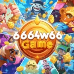 Colorful mobile gaming screen with casino icons and reward symbols