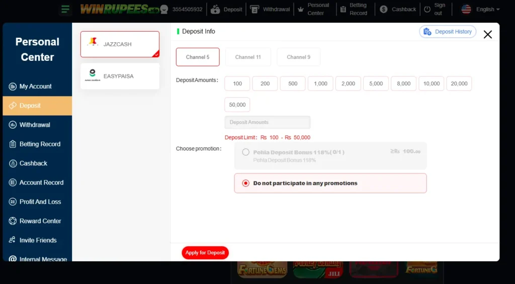 Mobile casino app interface with demo mode and smooth gameplay