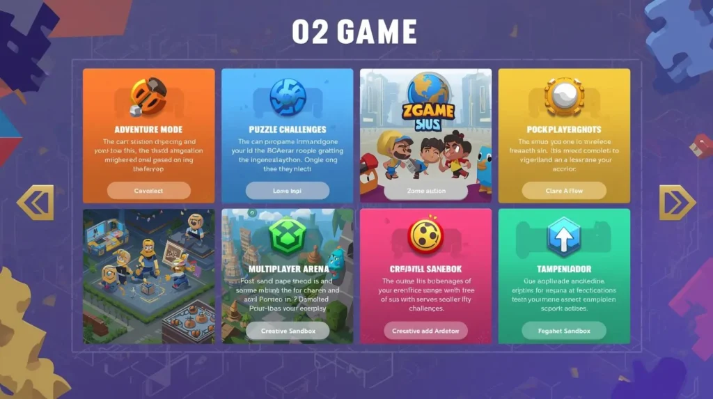 Icons showing multiple app features and options