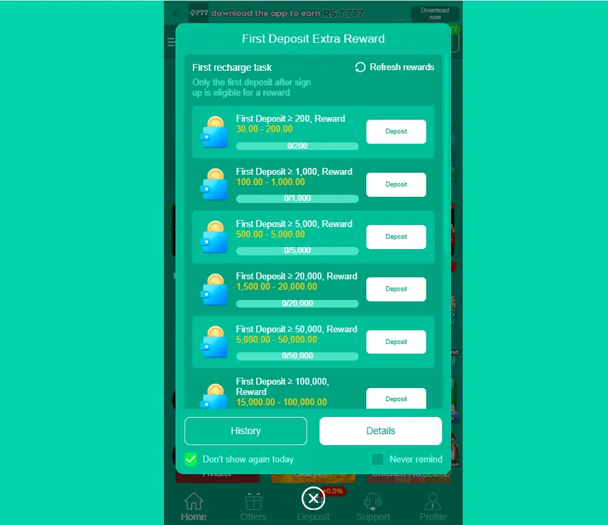 Gaming app bonus rewards and referral income illustration