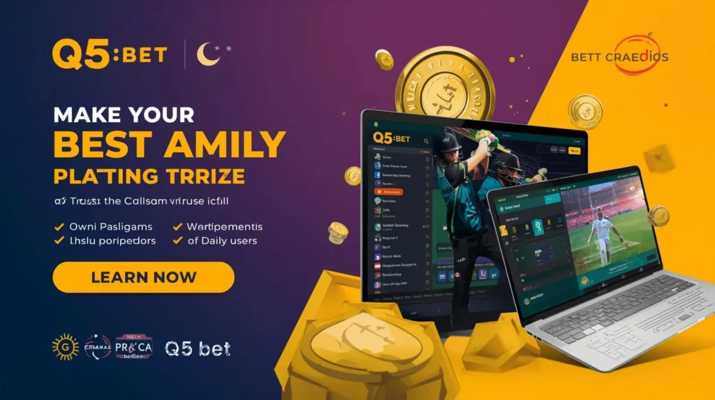 Q5 Bet game bonuses rewards welcome bonus daily login referral rewards Pakistan