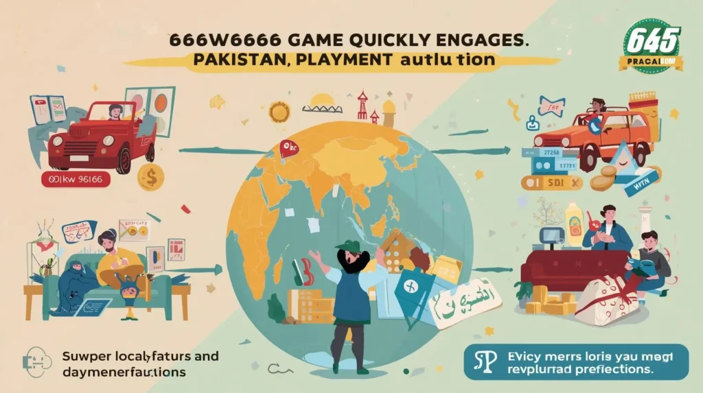 Mobile gaming design with local payment icons and cricket symbol