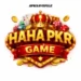 HAHAPKR Game mobile app showing casino games and earning options in Pakistan