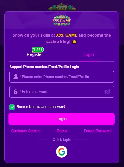 earning game app login