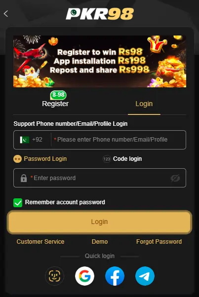 pkr98 Game APK download guide