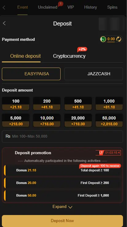 instant cash withdrawal app