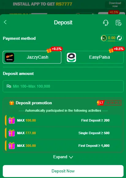game payments Pakistan