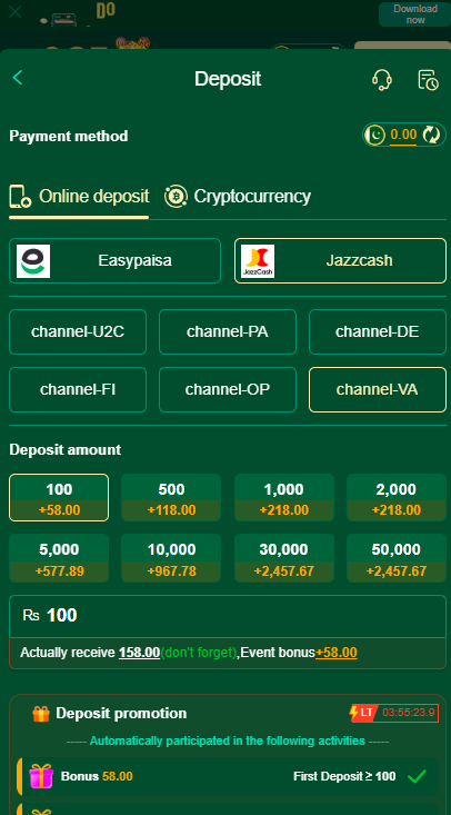 JazzCash EasyPaisa payment