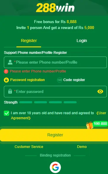 Download and register steps